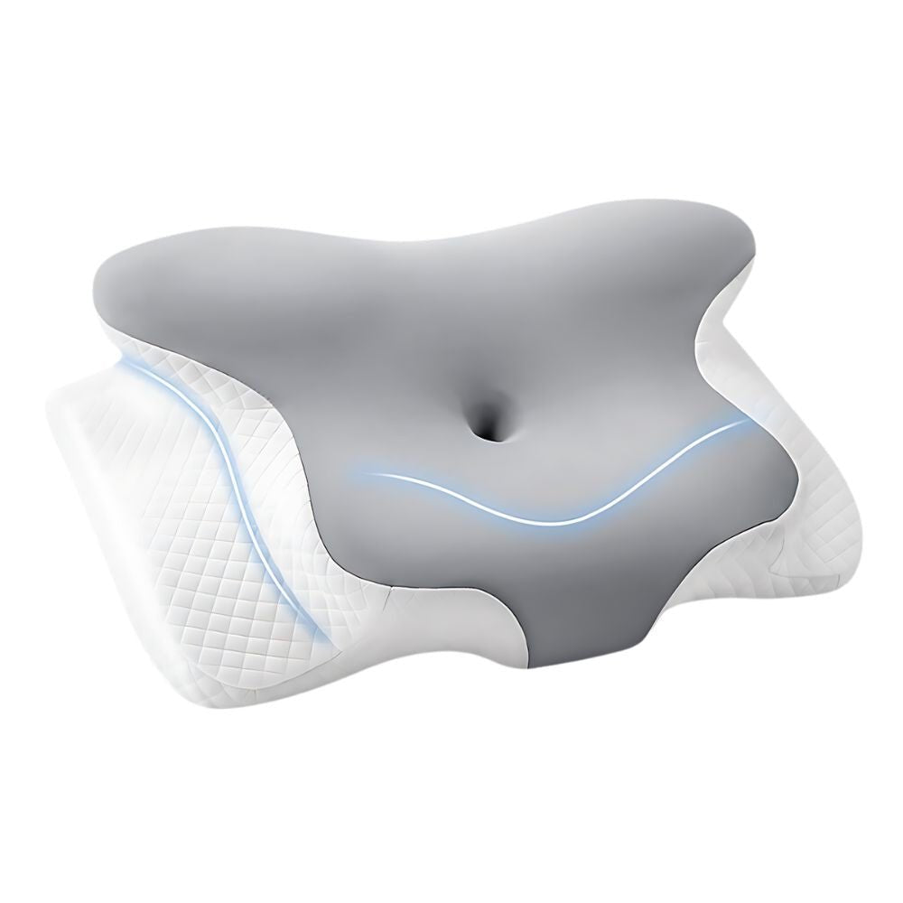 Anti-snoring neck pillow