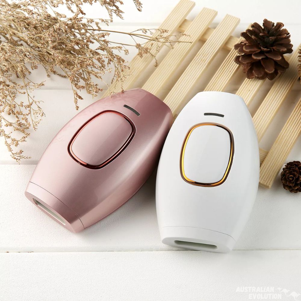 SilkTouch Laser Hair Handset for pain-free at-home hair removal with advanced IPL technology