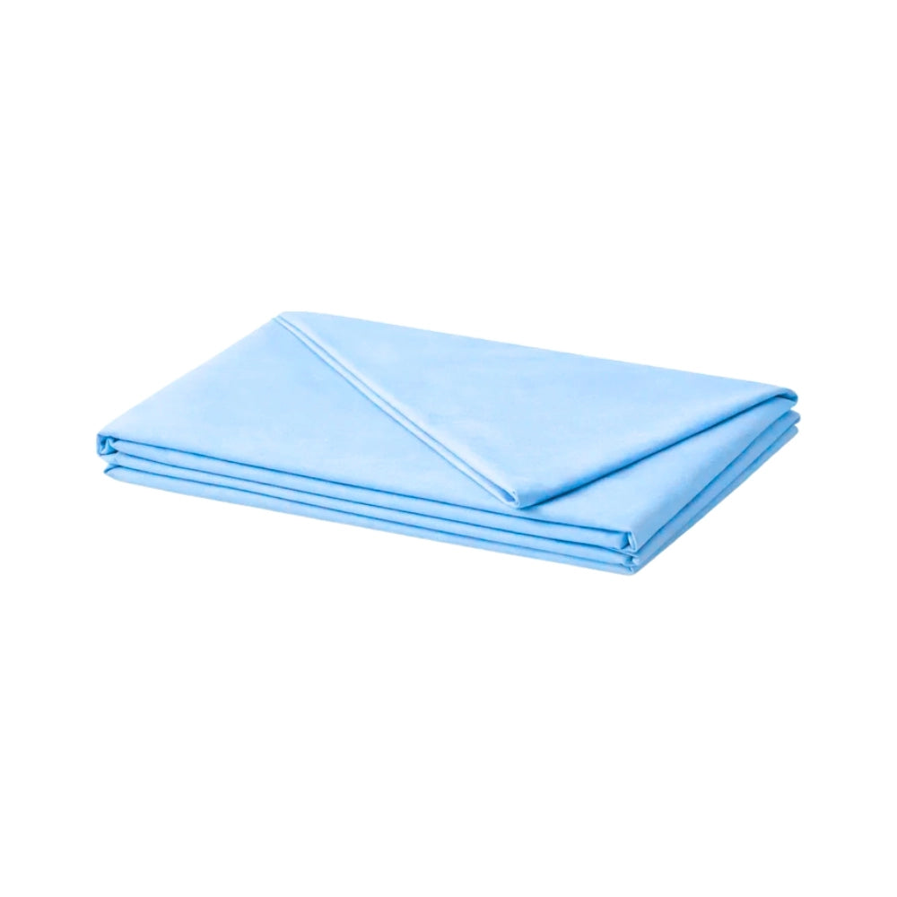 aqua pillow folded flat highlighting soft support feel