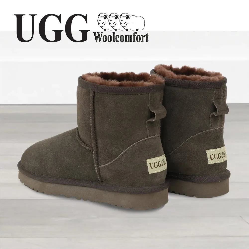 brown boots showing plush fleece lining for added warmth winter boots