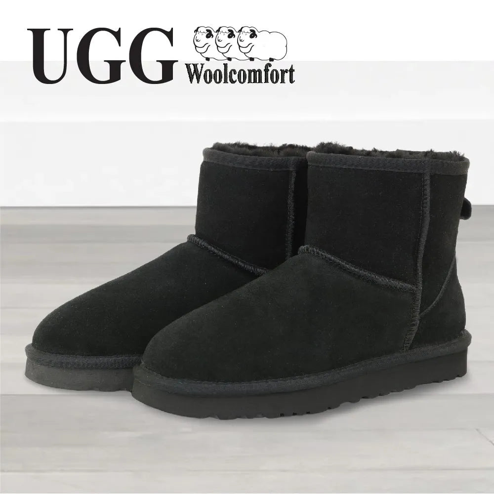 black ankle boots styled for cold weather comfort ugg boots