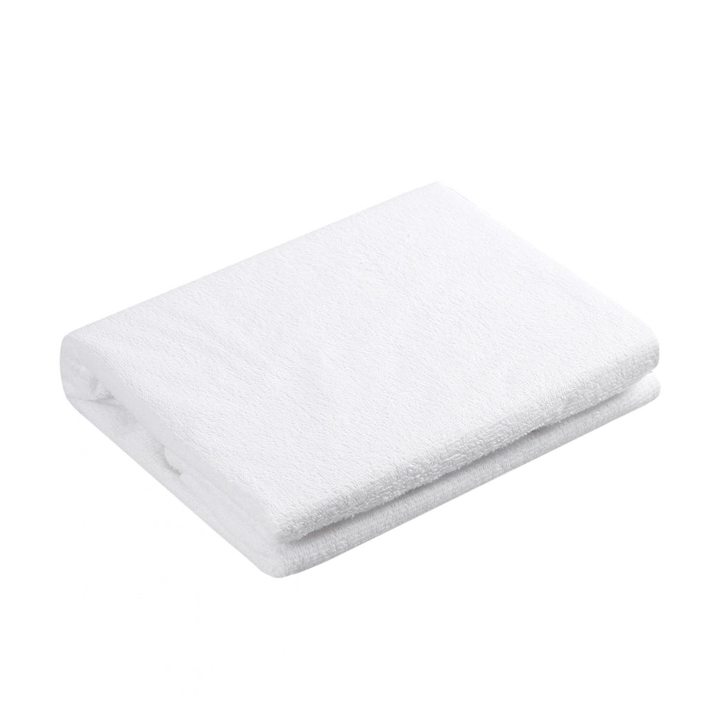 DreamGuard Waterproof Mattress Protector folded on a white background