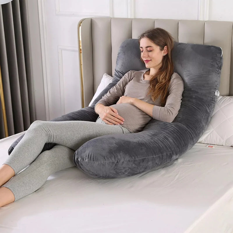 BodyHaven maternity support pillow for full body comfort and side sleeping relief