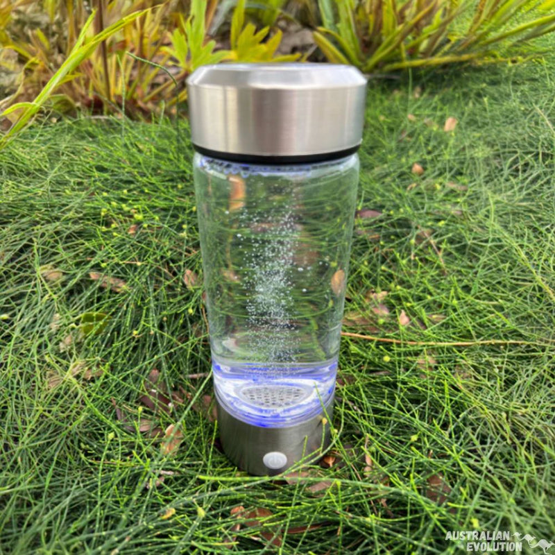 Portable hydrogen water bottle for enriched hydration