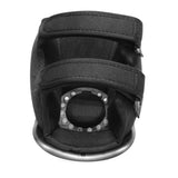 Adjustable knee massager with soft straps and built-in massage nodes for joint pain relief