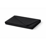 black pillow folded with sleek modern look