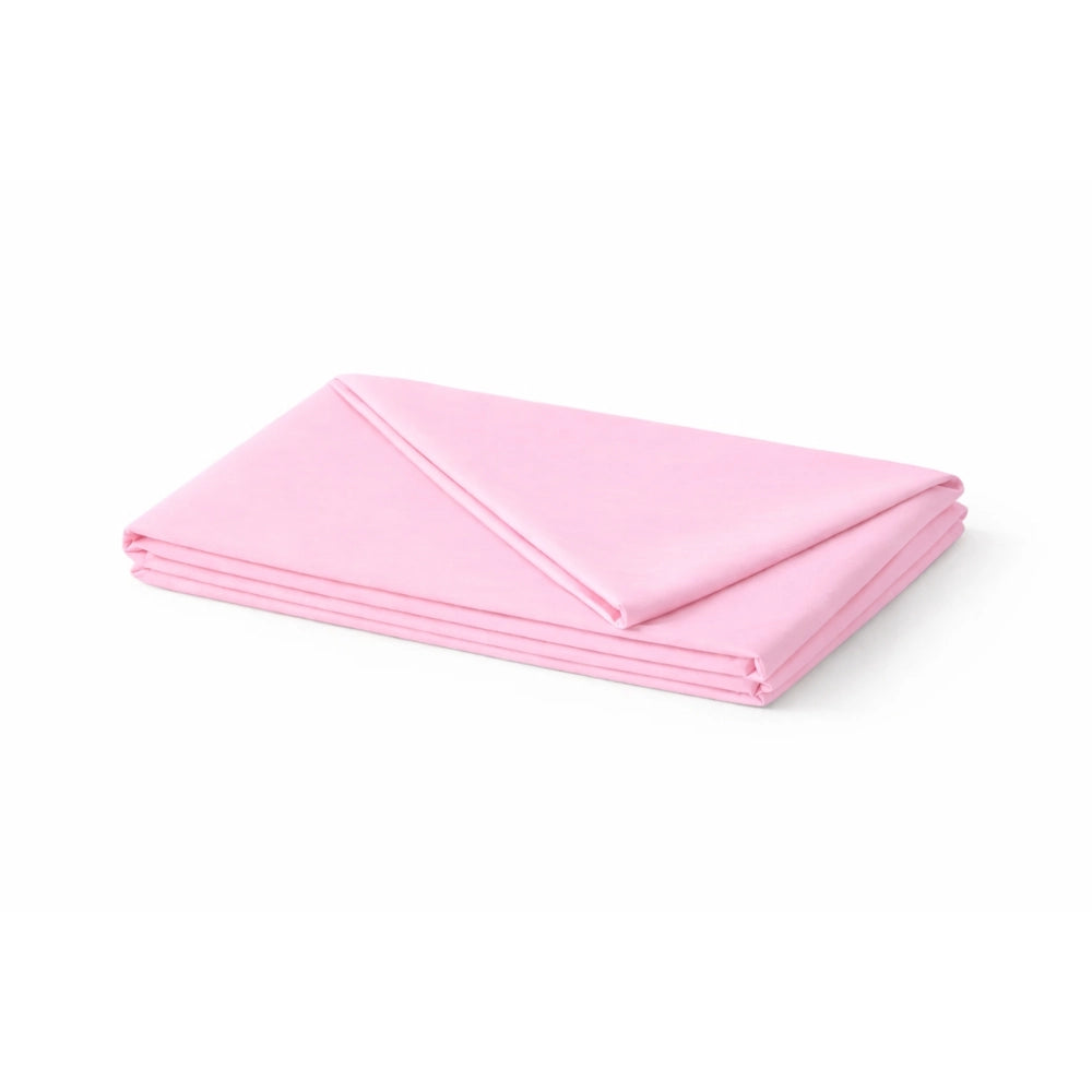 light pink pillow folded neatly for soft comfort