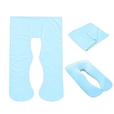 Aqua BodyHaven support pillowcase in cool breathable 100% cotton