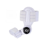 white adjustable bunion corrector on clean background showing alignment support