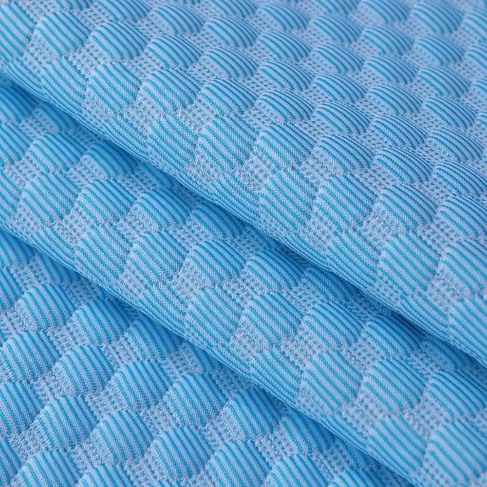folded cooling pillowcase showing stretch knit breathable design
