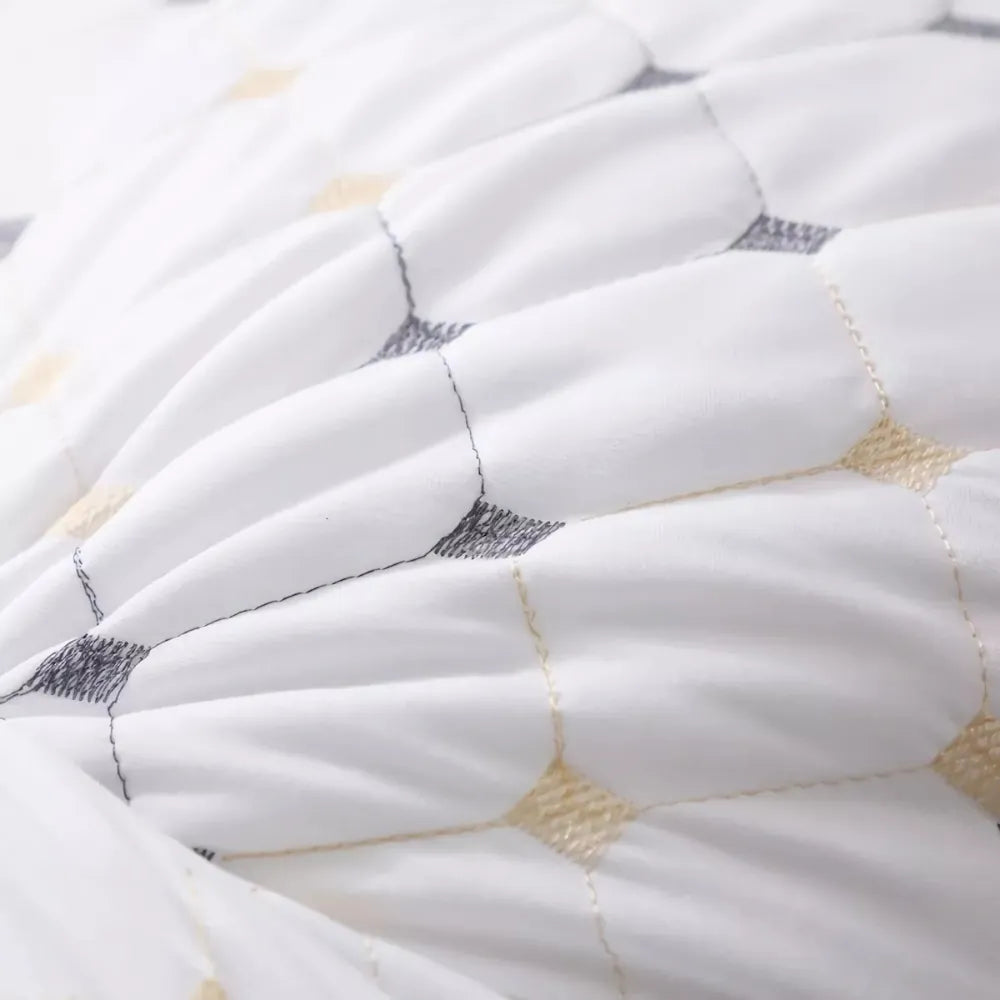 Plush inner filling of DreamHaven hotel pillow for deep restful sleep