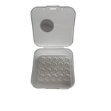 Refill pack of elastic bands used with a skin tag remover device