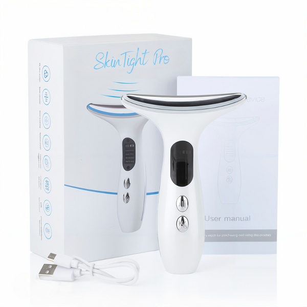 Face sculpting and skin tightening device with packaging