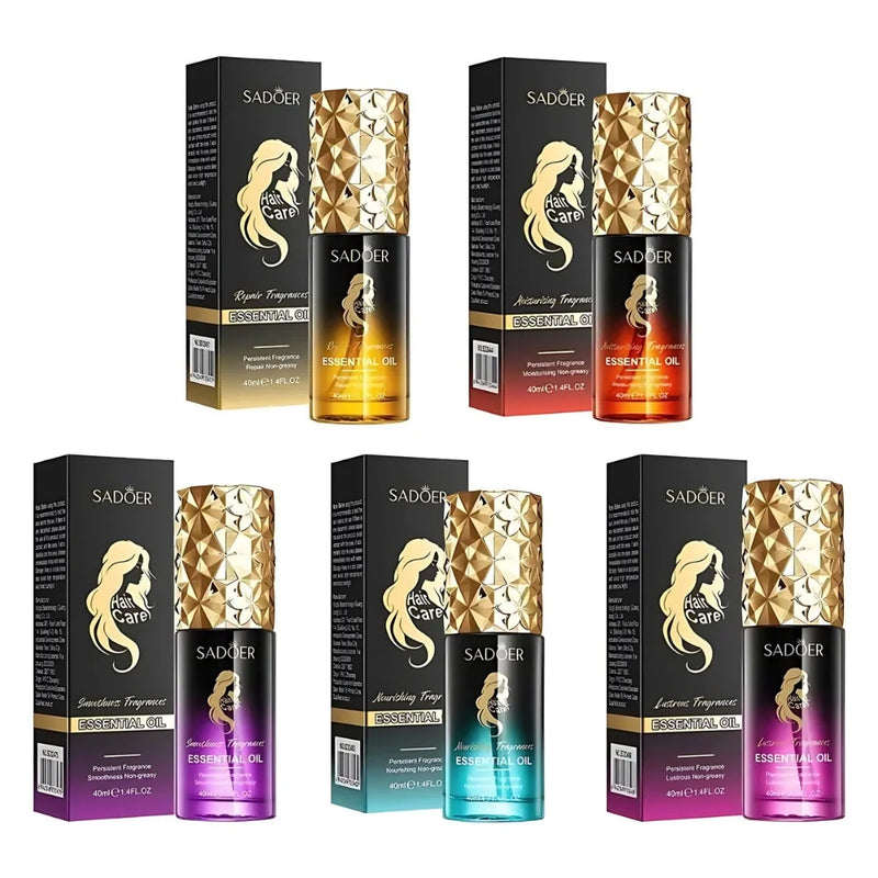 HydraSilk Anti-Frizz Repair Oil multi-pack nourishing hair oil for smooth & shiny hair