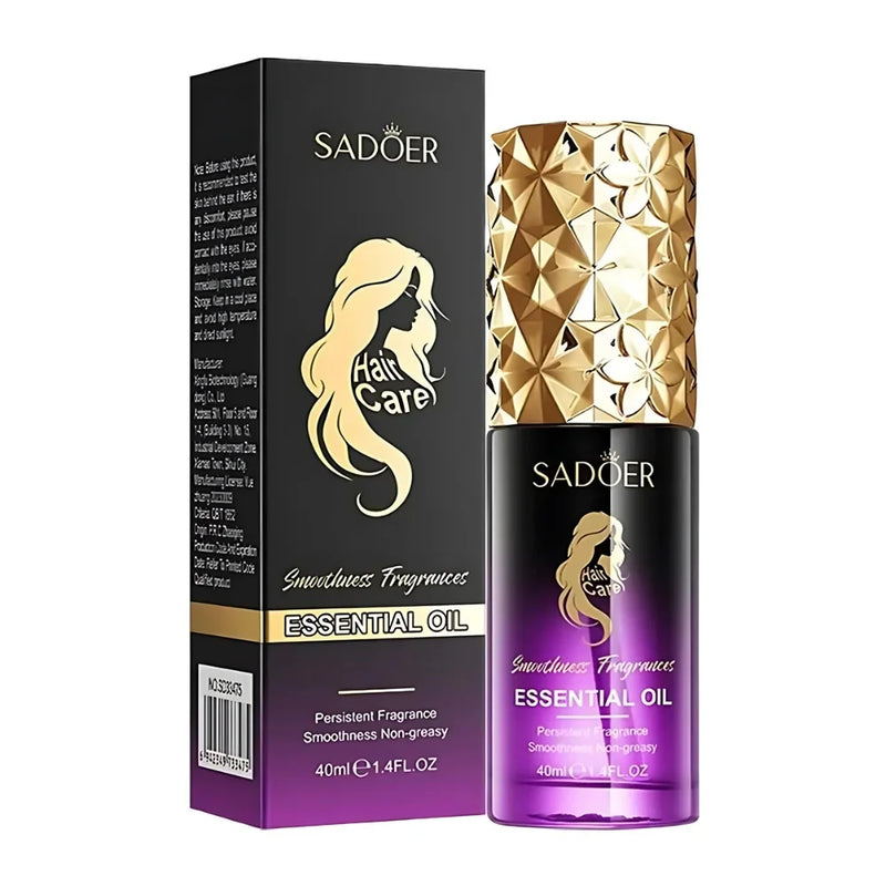 HydraSilk Anti-Frizz Repair Oil purple edition for hair repair & nourishment