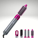 SilkFlow Air 5-in-1 Styler with round brush for volume, curl and smooth styling