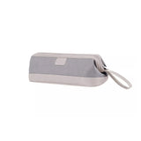 SilkFlow Air travel case in Beige with carry handle.