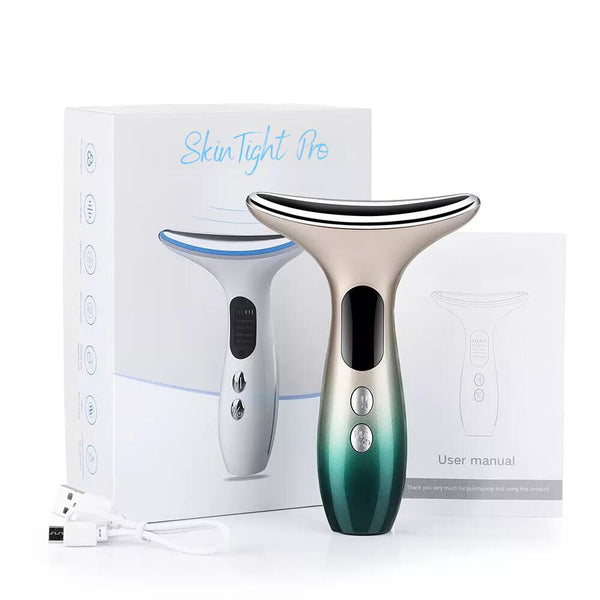 Skin tightening facial massager for anti-aging and lifting