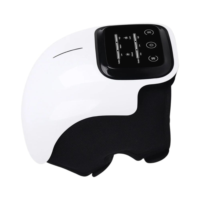 Smart knee massager with ergonomic design and digital control panel for arthritis and joint pain relief