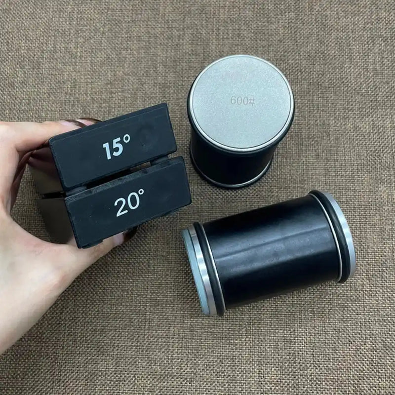 15 and 20 degree angle blocks for precision knife sharpening