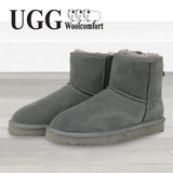 grey ankle boots styled for everyday warmth and comfort winter boots