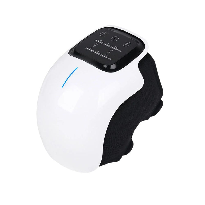 Wireless knee massager with digital display for joint pain relief and improved mobility